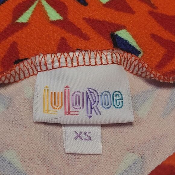 Lularoe LLR Cassie Pencil Midi Skirt Pull-On Abstract Tribal Boho Fall Print XS - Picture 4 of 7